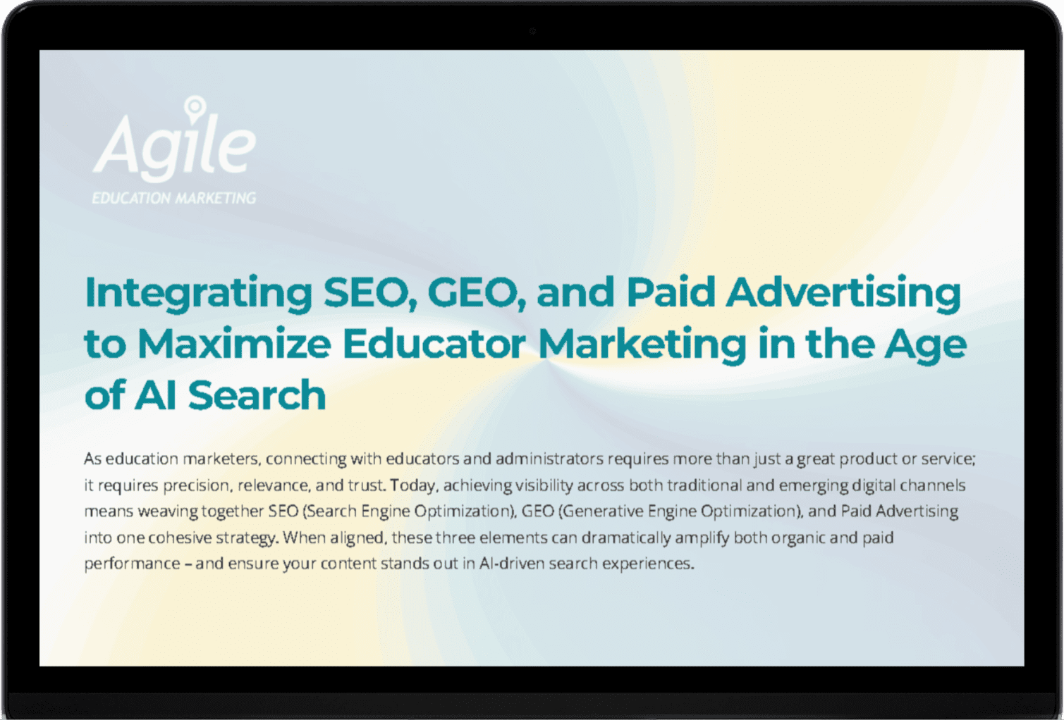 Integrating SEO, GEO, and Paid Advertising eBook cover thumbnail img