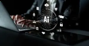 Technology visual AI concept img