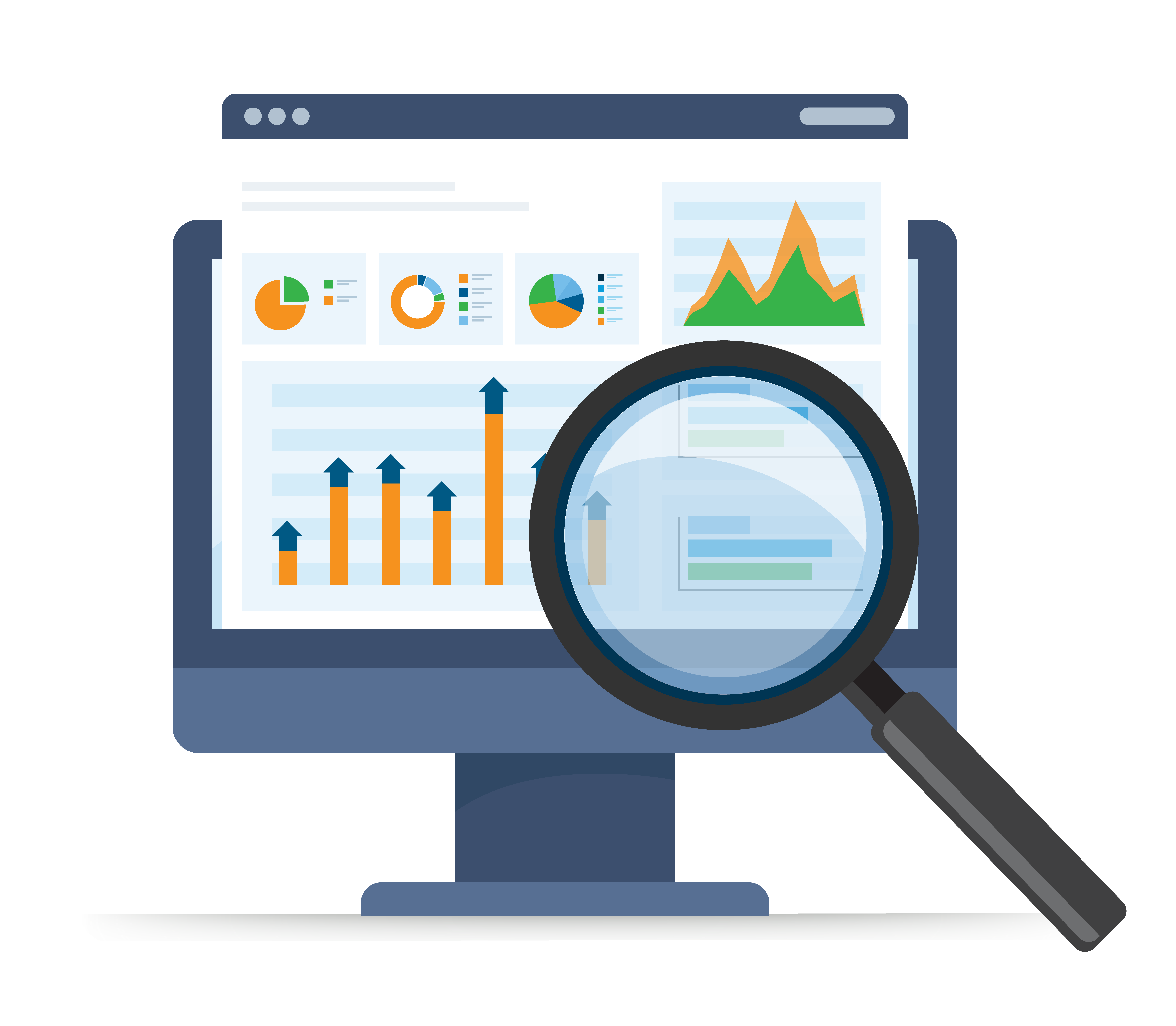 sales analysis report online on desktop computer img