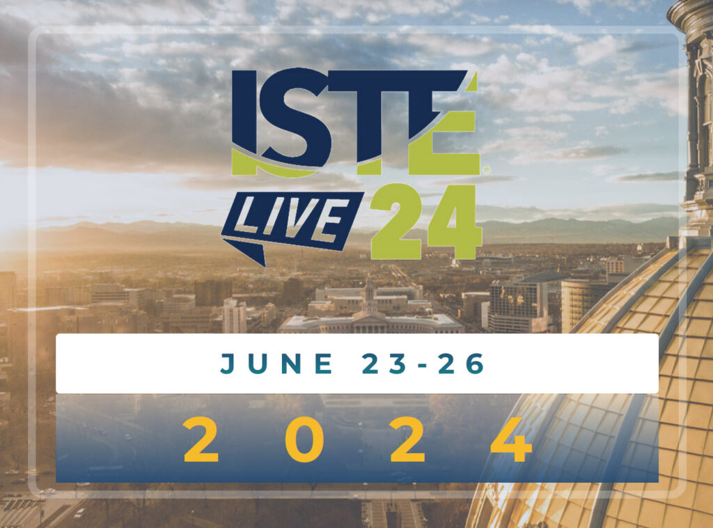 ISTELive 24 event logo over Denver skyline img