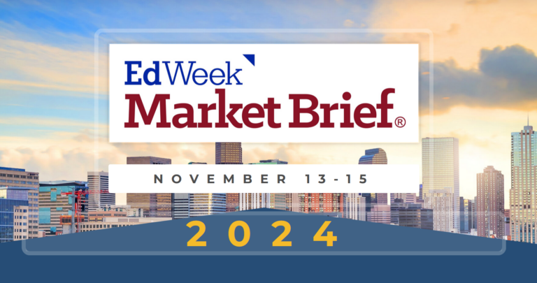 EdWeek Market Brief Summit 2024 graphic img