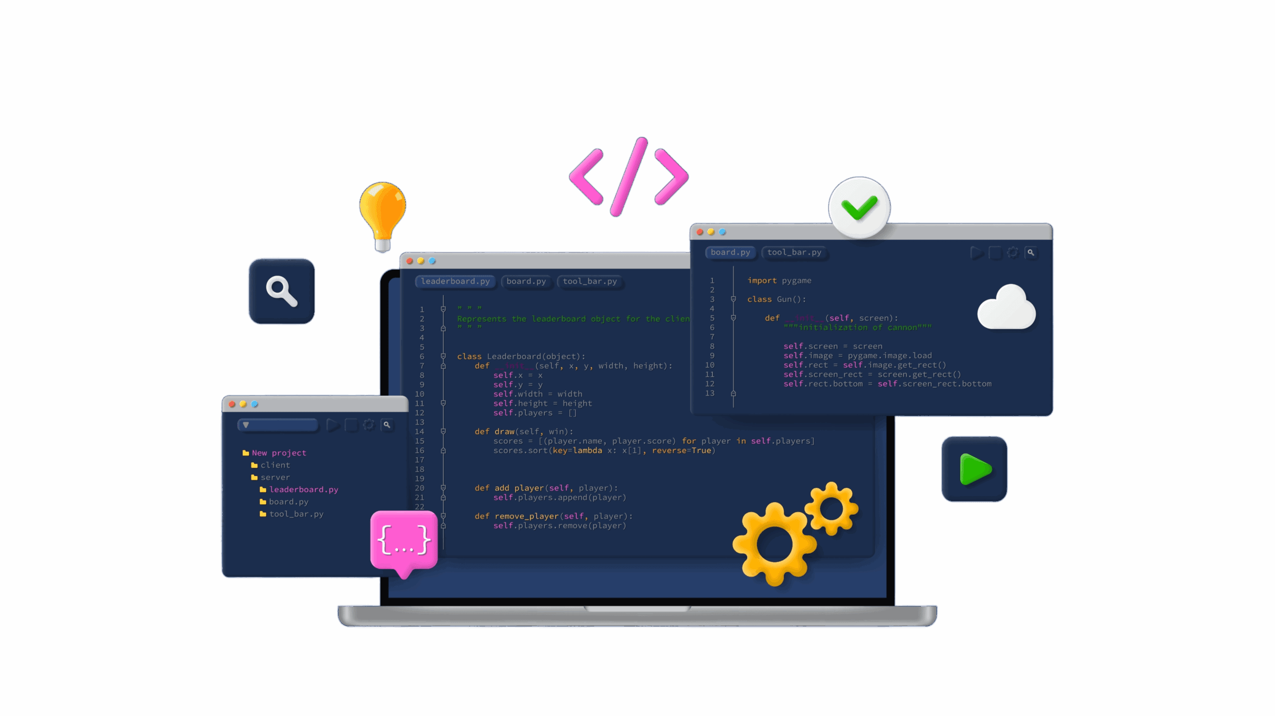 API concept graphic img
