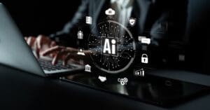 Technology visual AI concept img