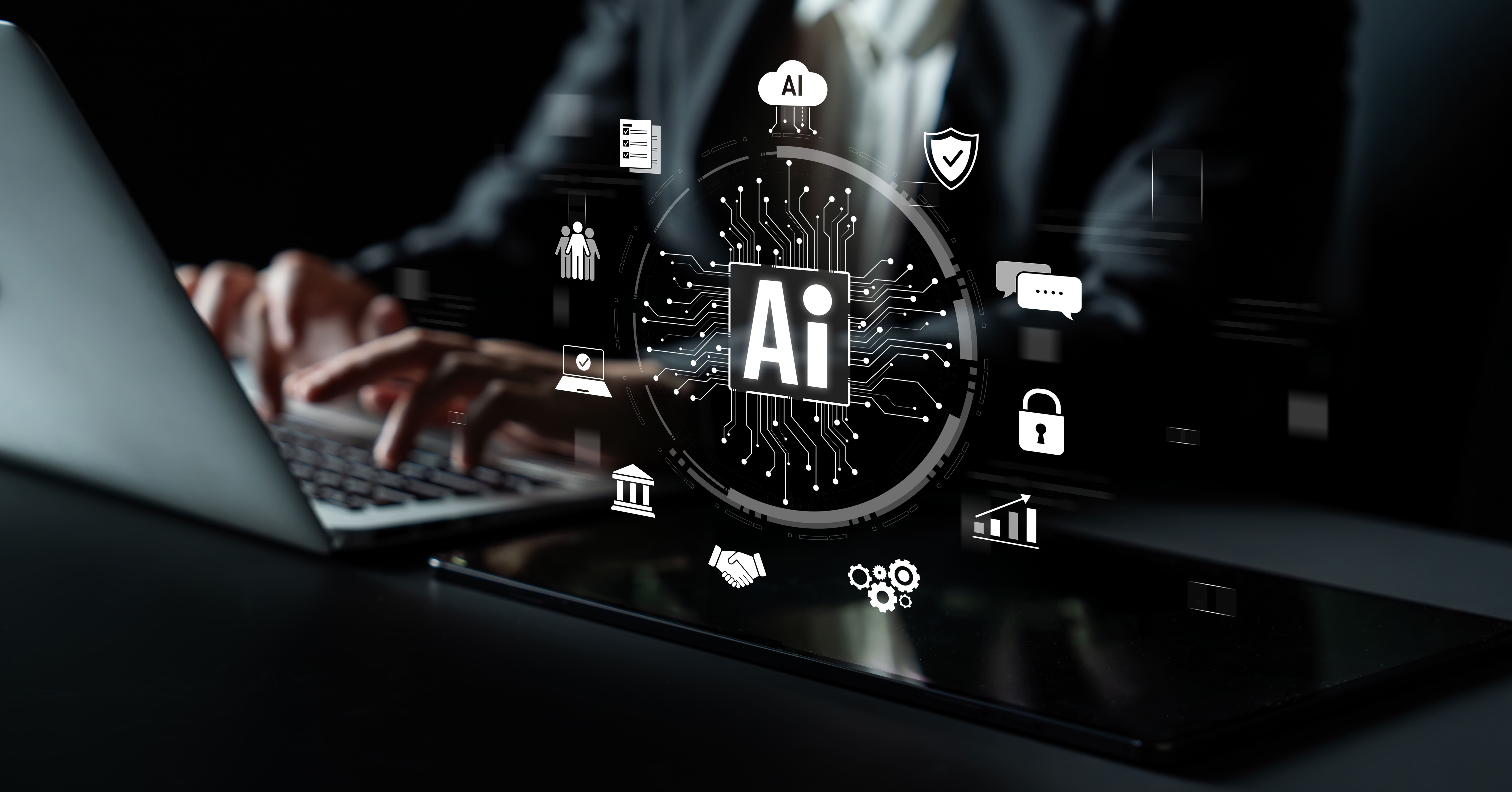 Technology visual AI concept img