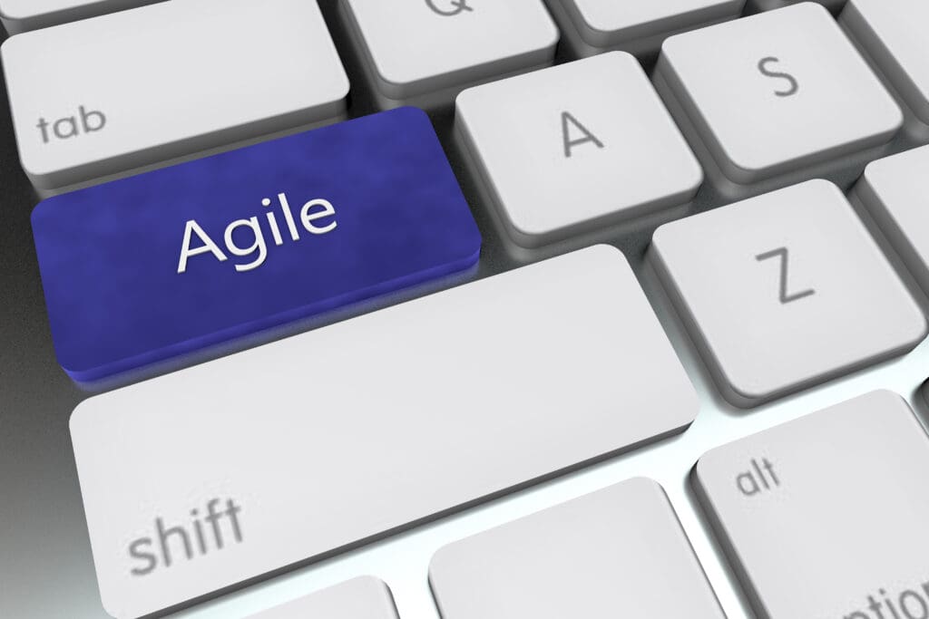 Keyboard with Agile return button img