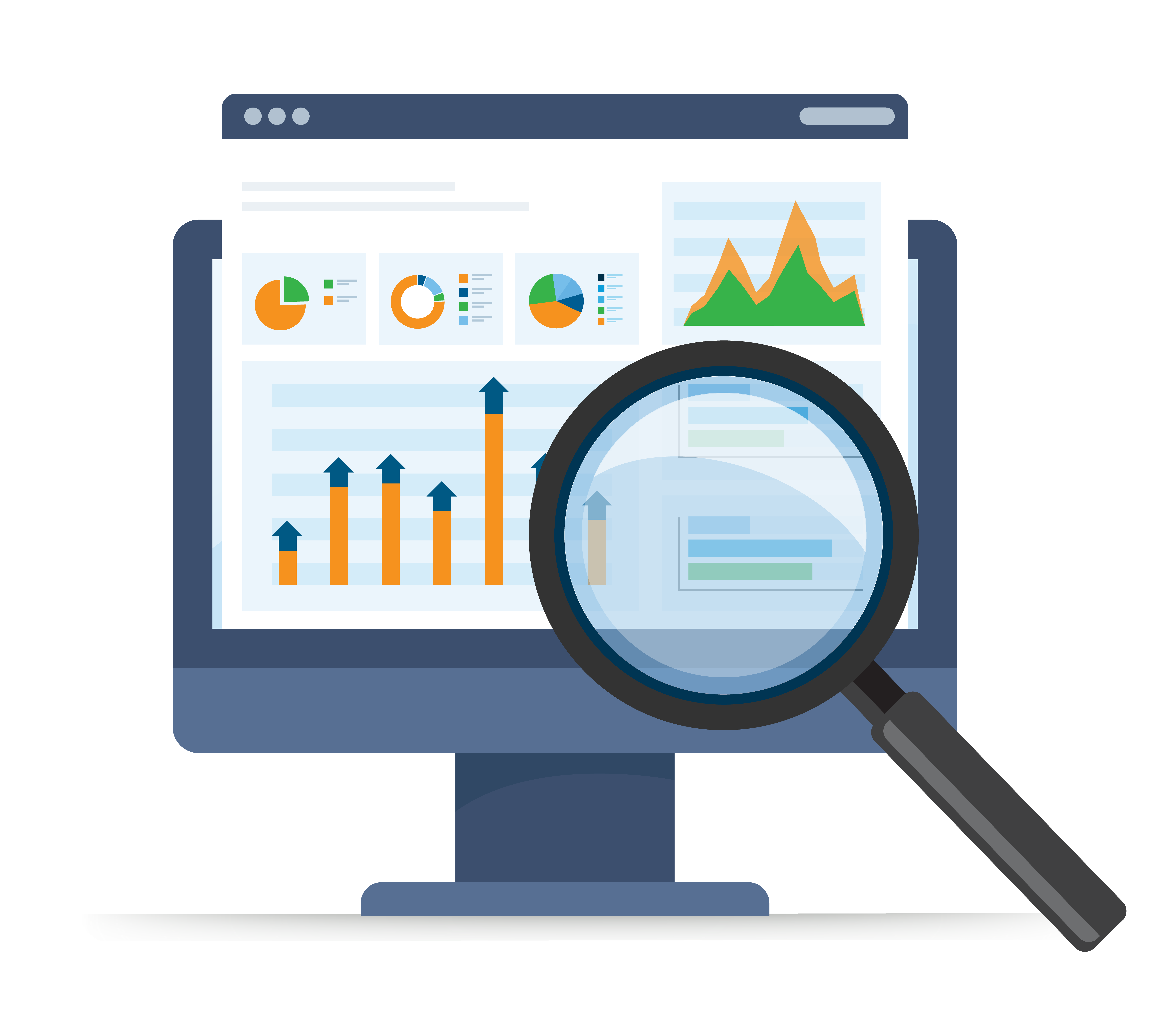 sales analysis report online on desktop computer img