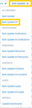 Bulk Updates - Bulk Update All