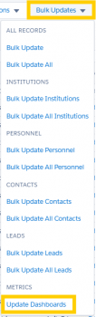 Bulk Updates - Update Dashboards